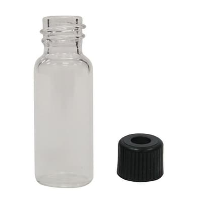 Chromatography Research Supplies 1.8 mL Clear Screw Top Std. Mouth Vial Combo Pack (100/pk)